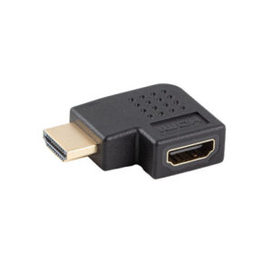 HDMI(M)->HDMI(F) ADAPTER 4K ANGLED LEFT