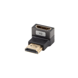 HDMI(M)->HDMI(F) ADAPTER 8K ANGLED DOWN