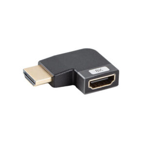 HDMI(M)->HDMI(F) ADAPTER 8K ANGLED LEFT
