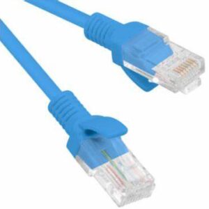 PATCHCORD CAT.5E UTP 3M BLUE FLUKE PASSE