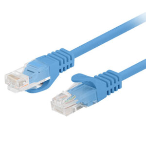 PATCHCORD CAT.5E UTP 0.25M BLUE FLUKE PA