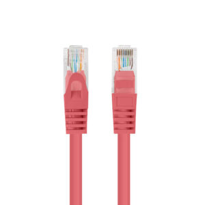 PATCHCORD CAT.5E UTP 7.5M RED FLUKE PASS