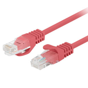 PATCHCORD CAT.5E UTP 0.25M RED FLUKE PAS