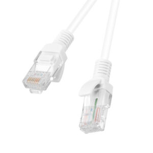PATCHCORD CAT.6 UTP 5M WHITE FLUKE PASSE