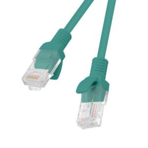PATCHCORD CAT.5E UTP 0.5M GREEN FLUKE PA
