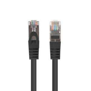 PATCHCORD CAT.6 FTP 0.25M BLACK FLUKE PA