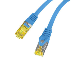 PATCHCORD CAT.6A S/FTP LSZH CU 0.5M BLUE