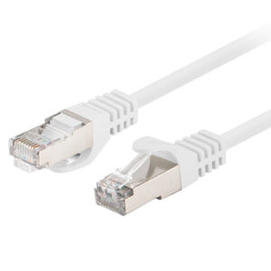 PATCHCORD CAT.6 FTP 2M WHITE FLUKE PASSE