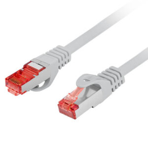 PATCHCORD CAT.6 S/FTP LSZH CU 5M GREY FL