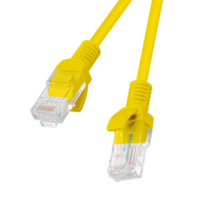 PATCHCORD CAT.5E UTP 0.25M YELLOW FLUKE