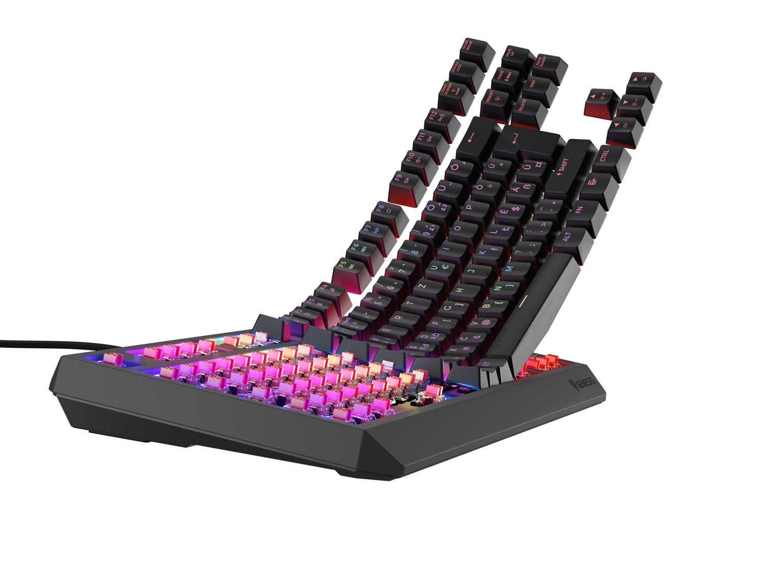 GAMING KEYBOARD GENESIS THOR 230 TKL LIT - Afbeelding 2