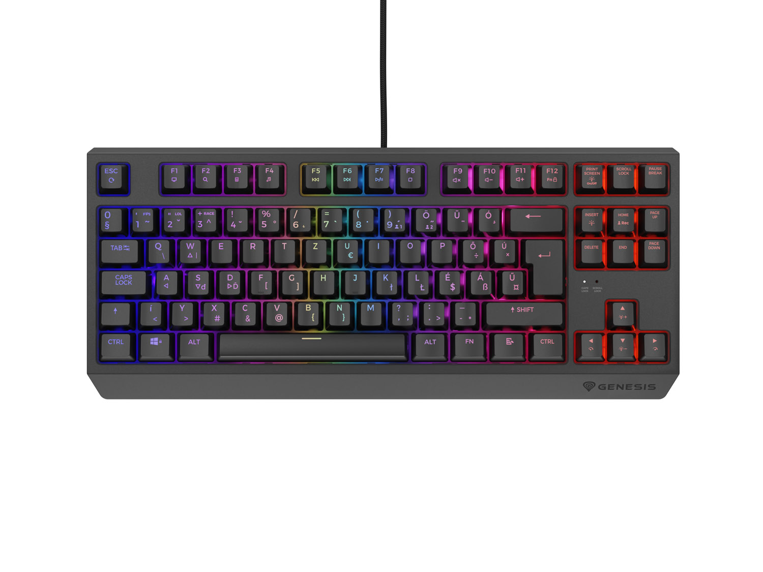 GAMING KEYBOARD GENESIS THOR 230 TKL LIT