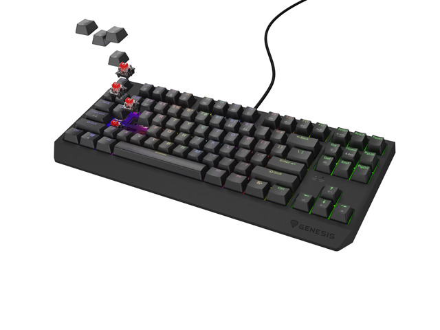 GAMING KEYBOARD GENESIS THOR 230 TKL US - Afbeelding 2