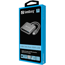 Sandberg USB-C Mini Dock HDMI+USB
